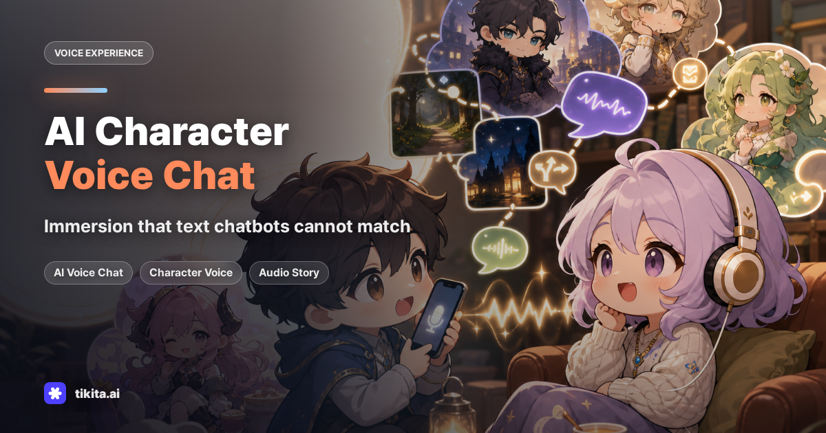 Sup Chat/text AI Character Voice Chat: Text vs Voice AI | Tikita Blog