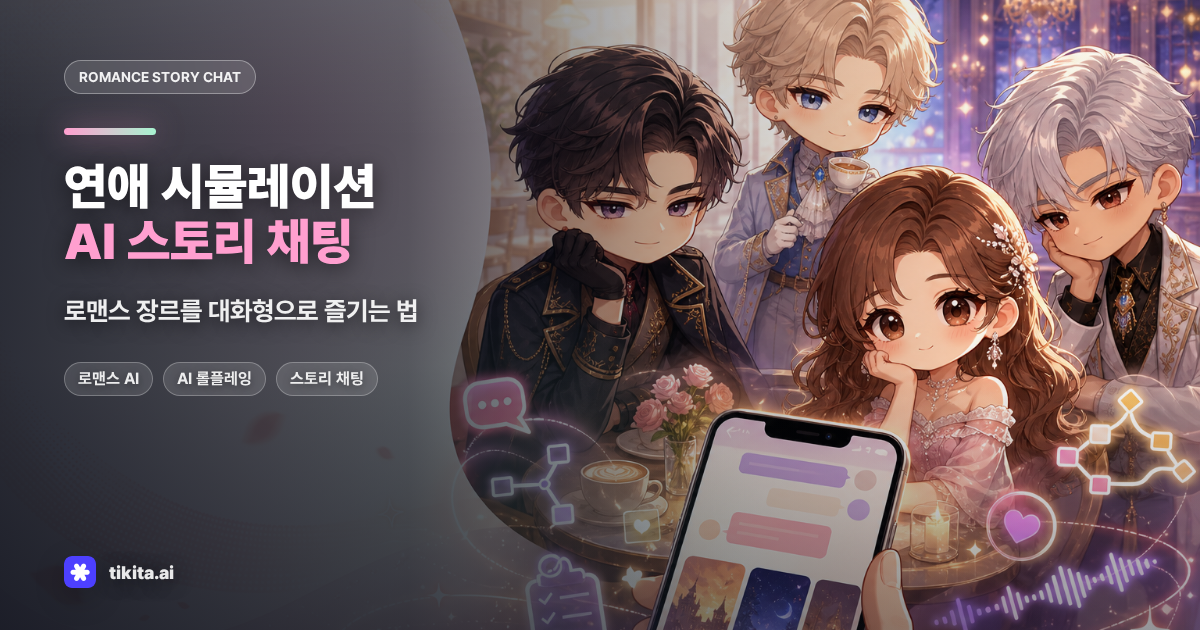 연애 시뮬레이션 게임과 AI 스토리 채팅 비교 가이드